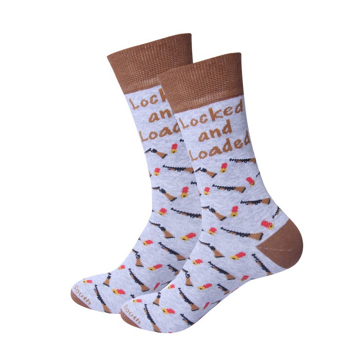 Barrel Down South - Wholesale Socks - Unisex - Locked and Loaded Socks0