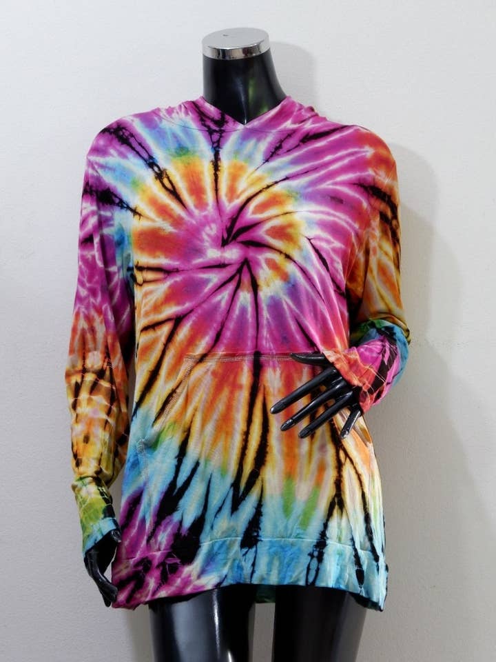 Pull à capuche Tie Dye (KTP2104) (PREPACK) pour la vente par Rising International Inc