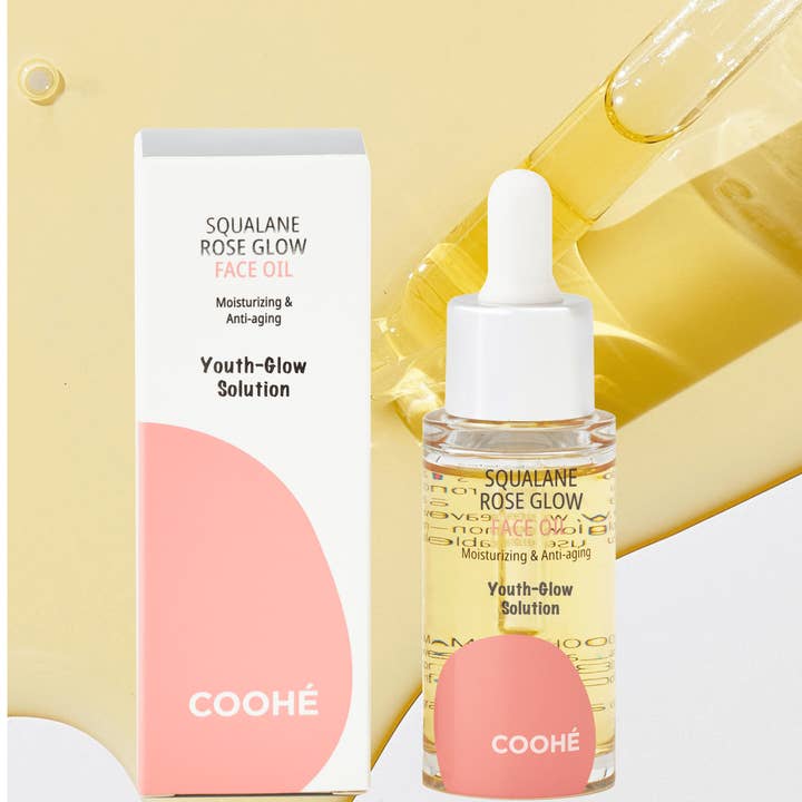 COOHE - Wholesale Facial Oil - Squalane Rose Glow Face Oil