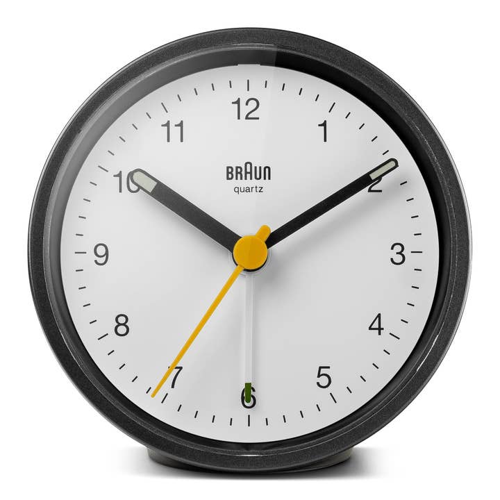 Ameico - Wholesale Alarm Clock - Braun - Round Alarm Clock BC12