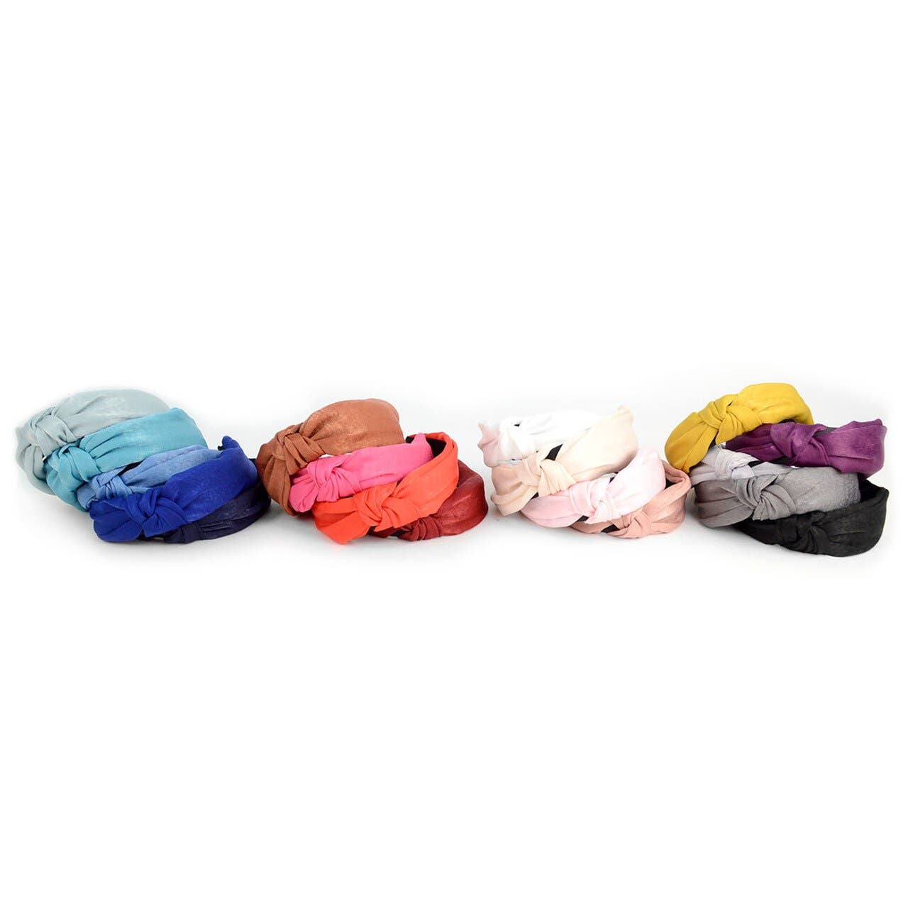 Selini New York - Wholesale Fashion Headband - Women's - Solid Color "C" Shaped Head Band15