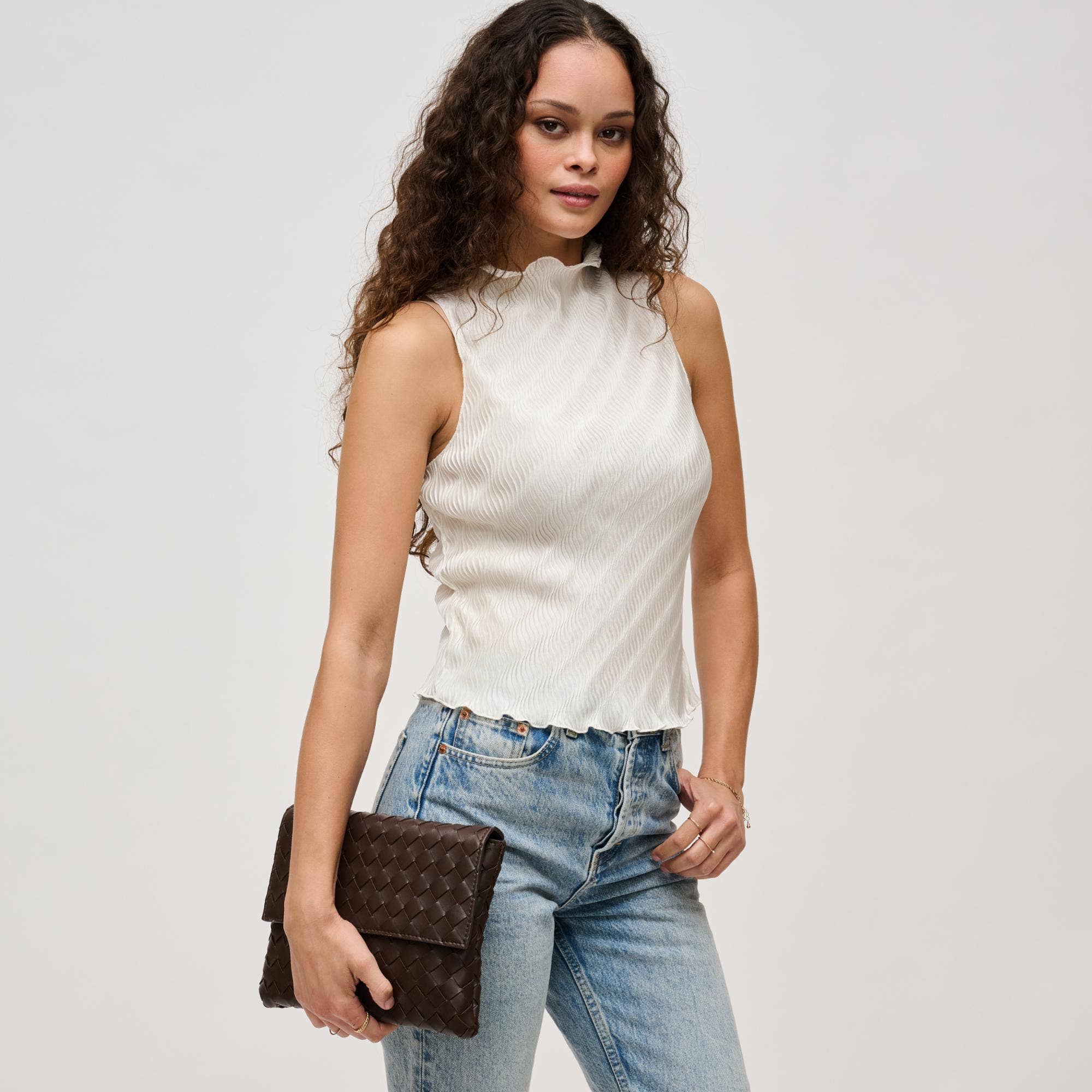 Urban Expressions - Wholesale Clutch Bag - Women's - Ivy Woven Clutch10