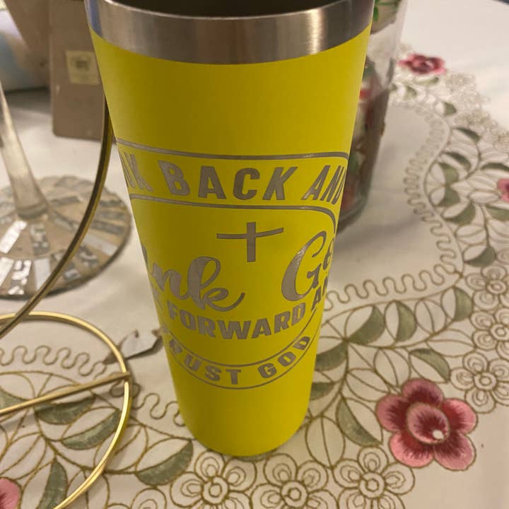 Treasure All Moments - Wholesale Insulated Mug/Tumbler - Tumblers with Lid 20 oz Insulated Stainless Customize Gifts