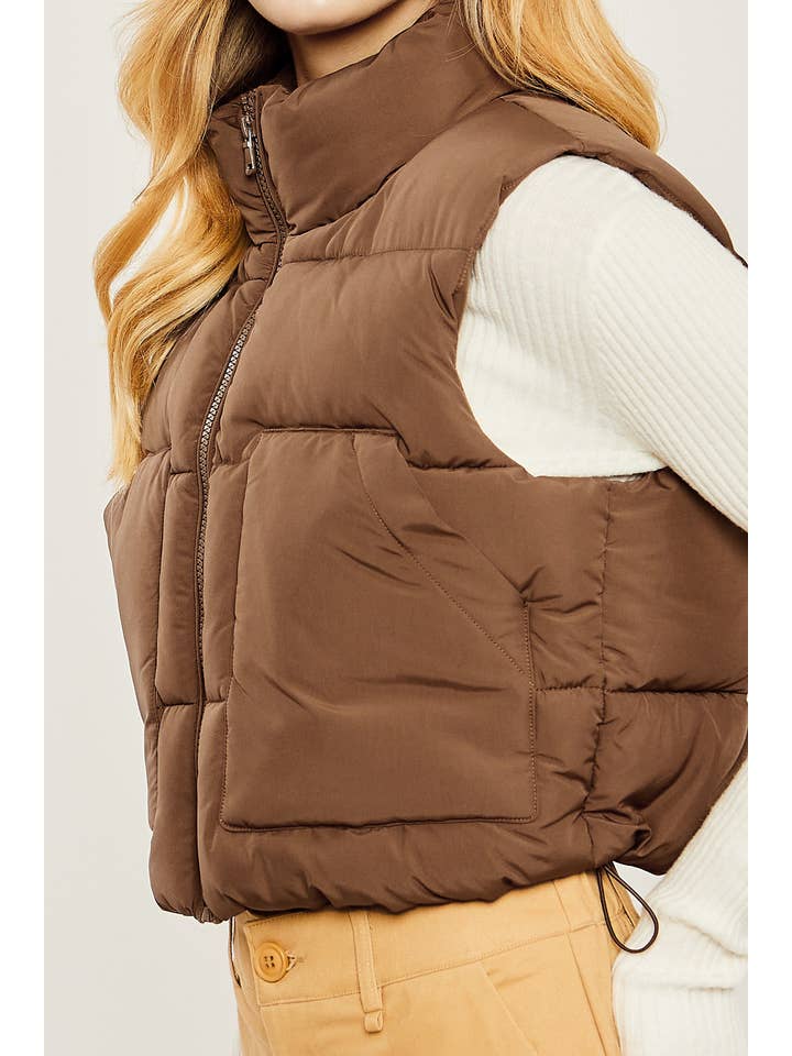 42POPS – wholesale Väst - Dam – Puffer-väst med fickor17