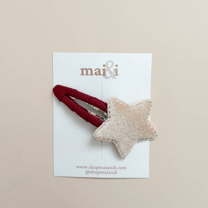 agrafe scintillante dorée pour la vente par Mai & I