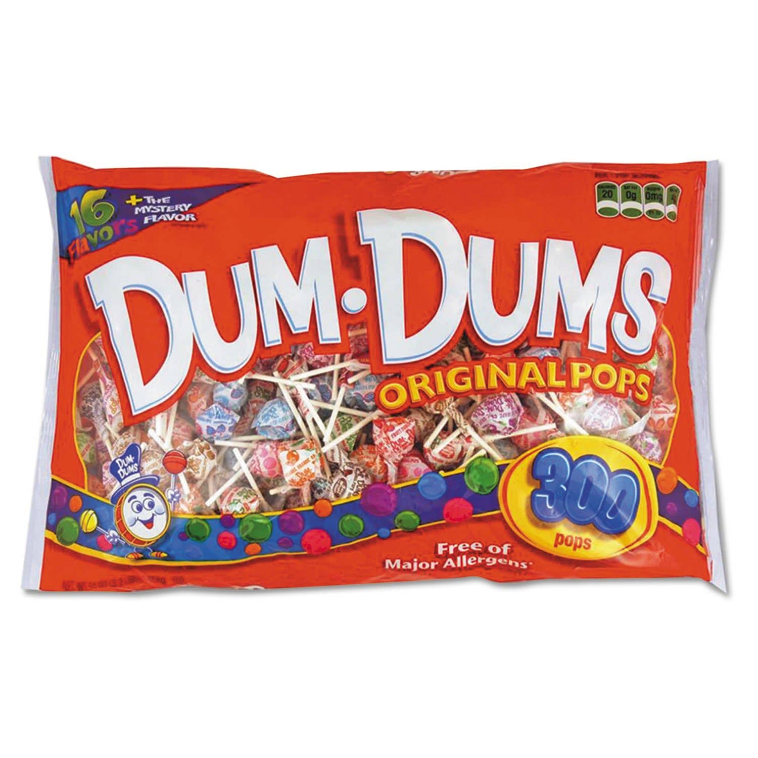 Long Island Candy Factory - Wholesale Lollipop - Dum Dums Original Mix 300 Count0