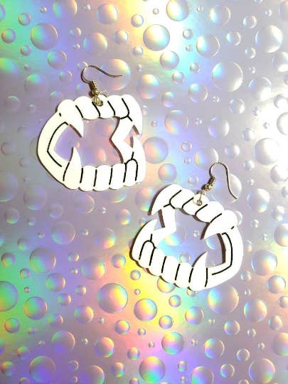 Vampire Teeth Ohrringe für den Großhandel von Pop Pastel