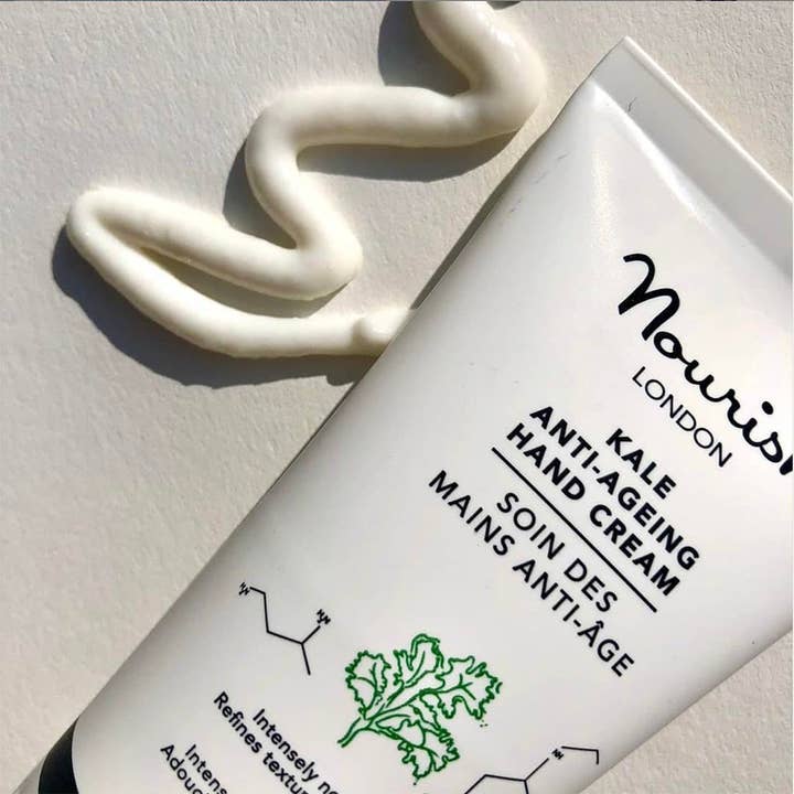 NOURISH LONDON – Creme/loção para as mãos por atacado – Creme de Mãos Anti-Envelhecimento Kale2