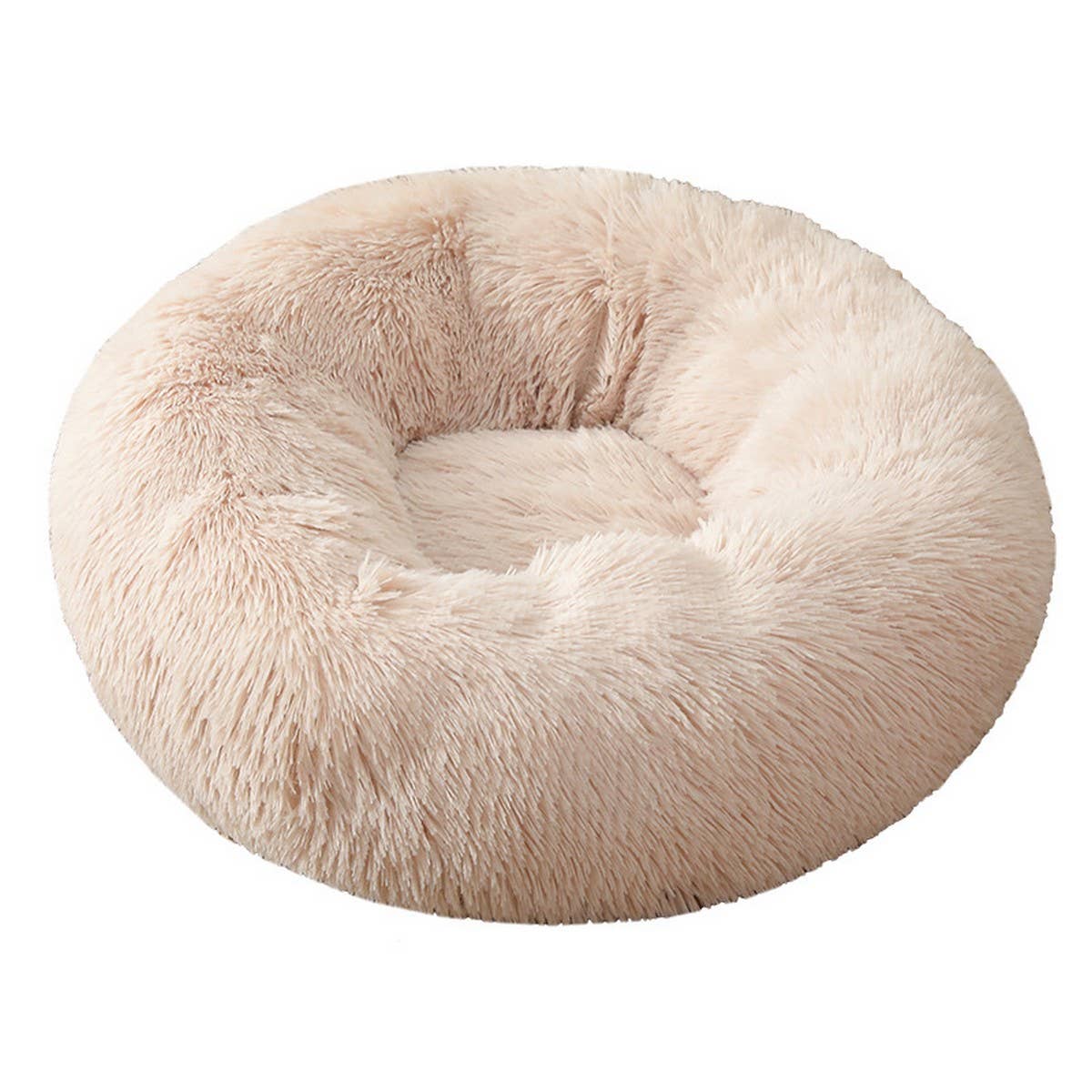 PAWPAWwholesale - Wholesale Pet Bed - Cat/Dog - Fluffy Donut Cat Bed – Plush & Cozy Pet Cushion_CWMM527919