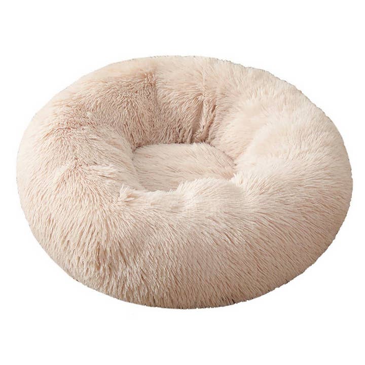 PAWPAWwholesale - Wholesale Pet Bed - Cat/Dog - Fluffy Donut Cat Bed – Plush & Cozy Pet Cushion_CWMM527919