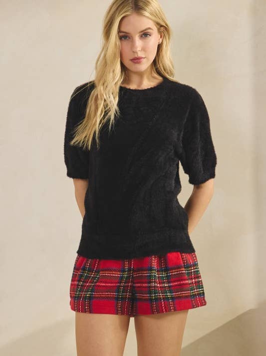 Haut en maille floue OT51784 pour la vente par GeeGee x Lovelo