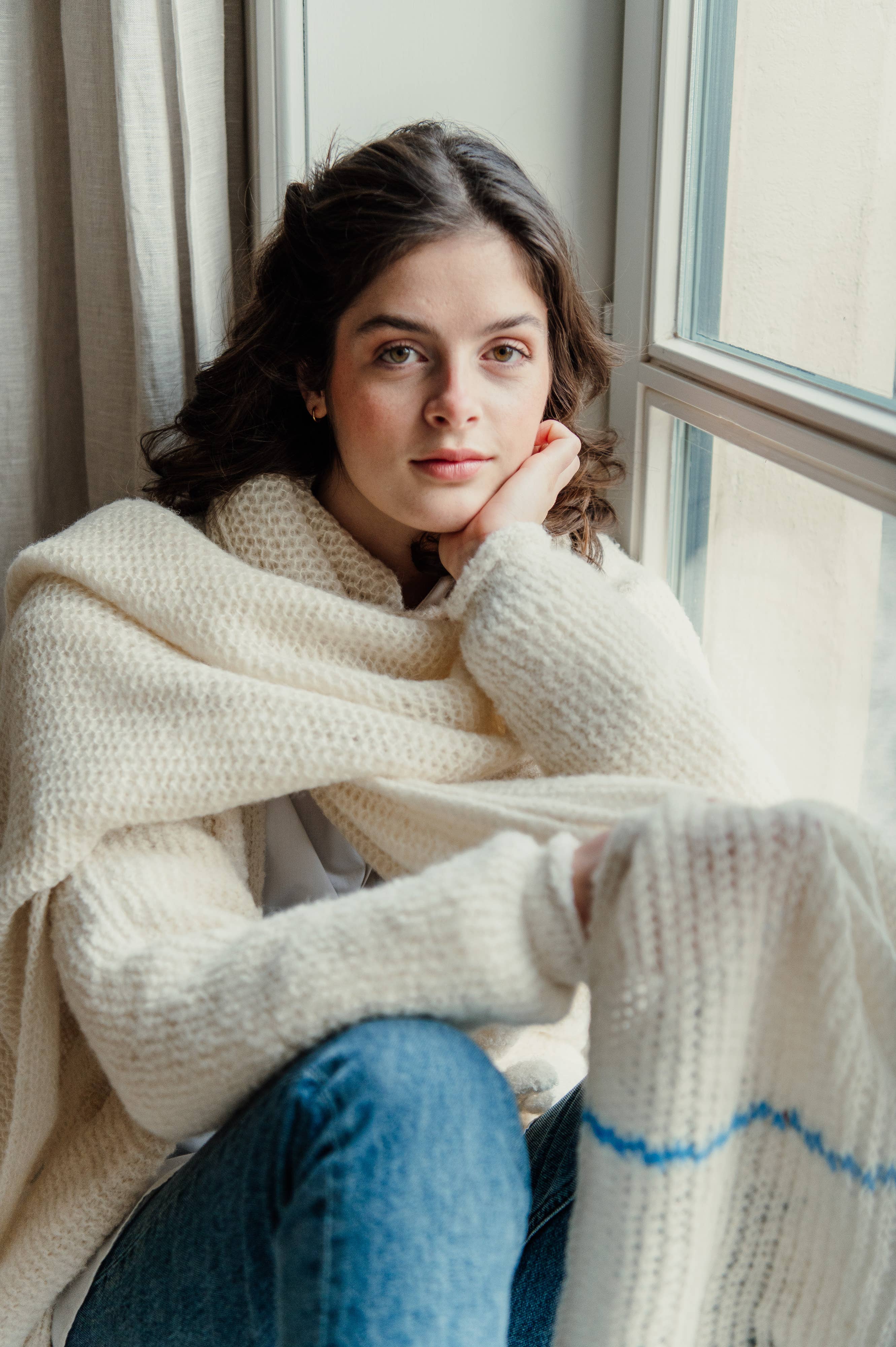 Crafts by Solid - Wholesale Scarf - Women's - Tracey Scarf Essential FW22- 100% alpaca9