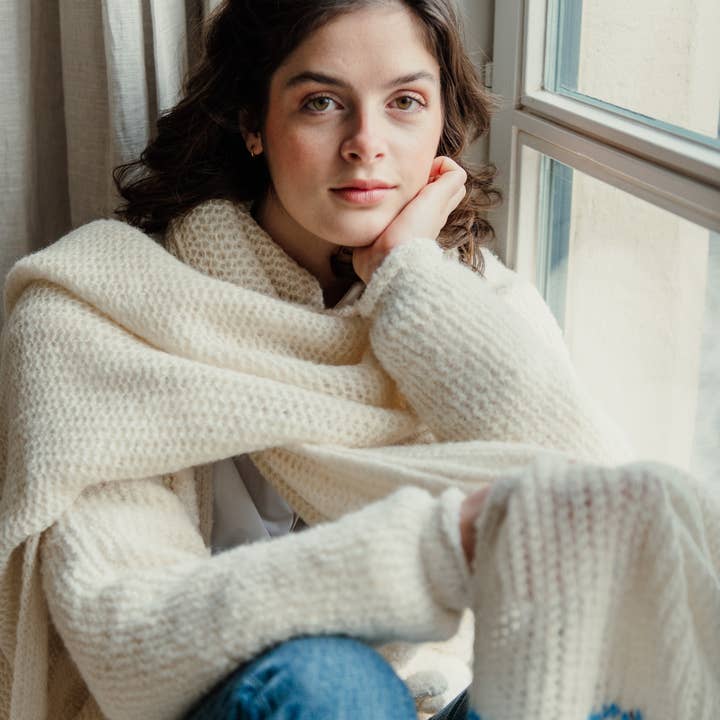 Crafts by Solid - Wholesale Scarf - Women's - Tracey Scarf Essential FW22- 100% alpaca9