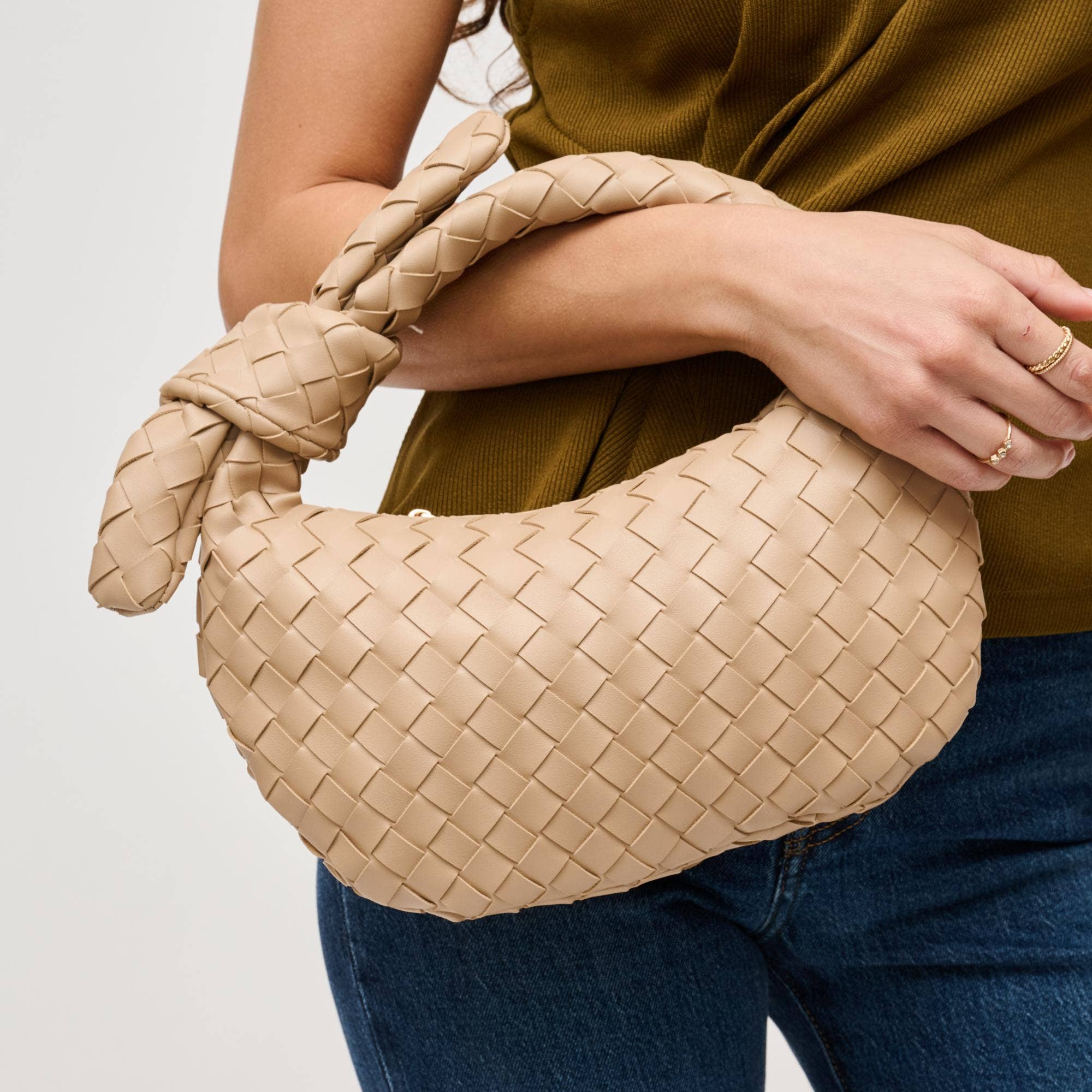 Urban Expressions - Wholesale Clutch Bag - Women's - Lizbeth Woven Knot Clutch39