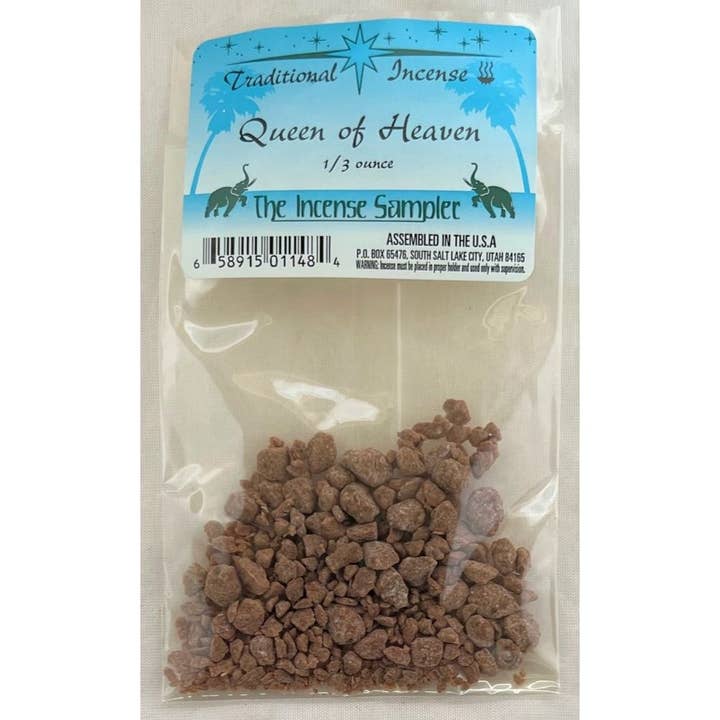 Traditional Incense - Queen of Heaven Resin for wholesale by The Incense Sampler Works