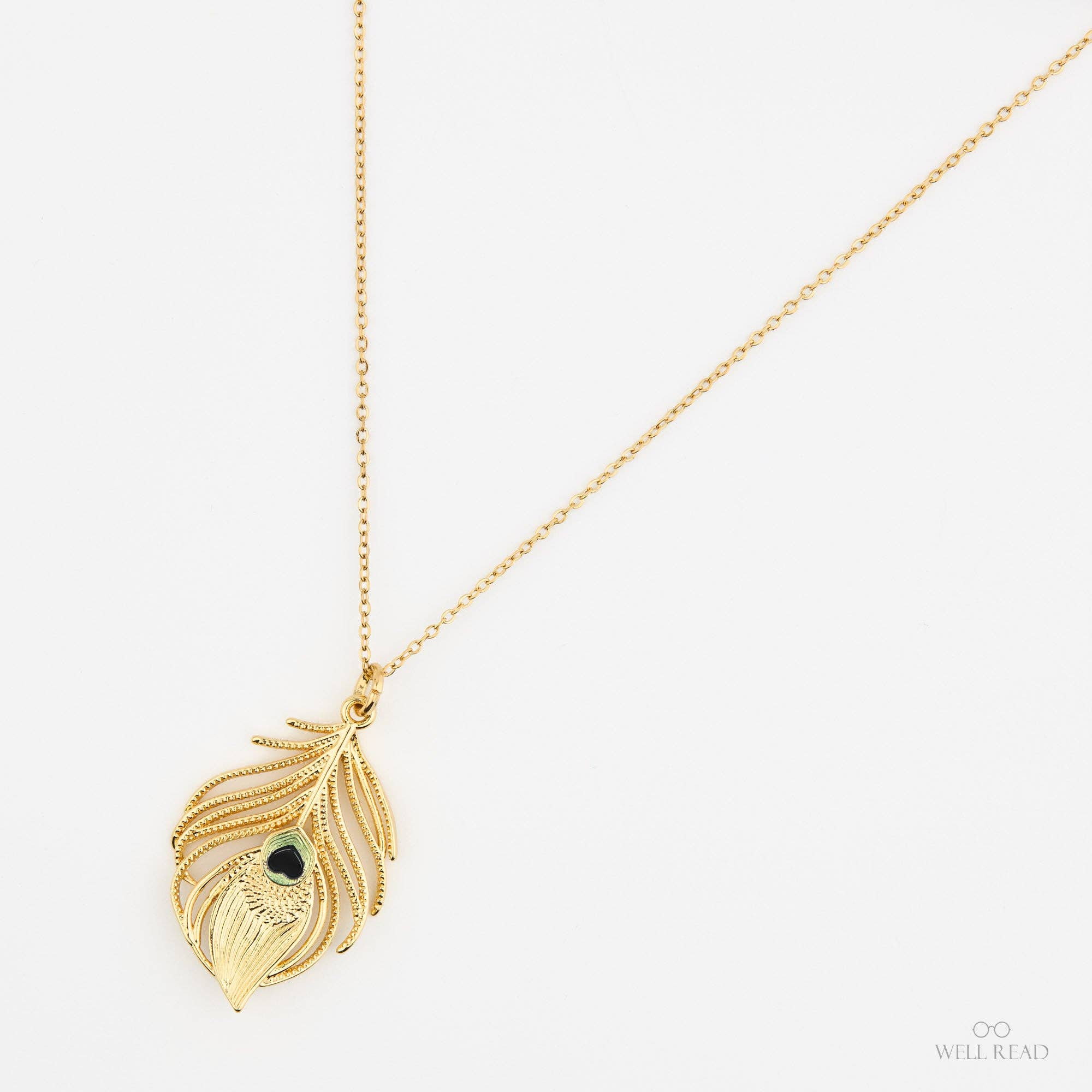 Well Read Company – wholesale Hänge-/berlockhalsband – Pride and Prejudice bokinspirerat hänge på kedja7