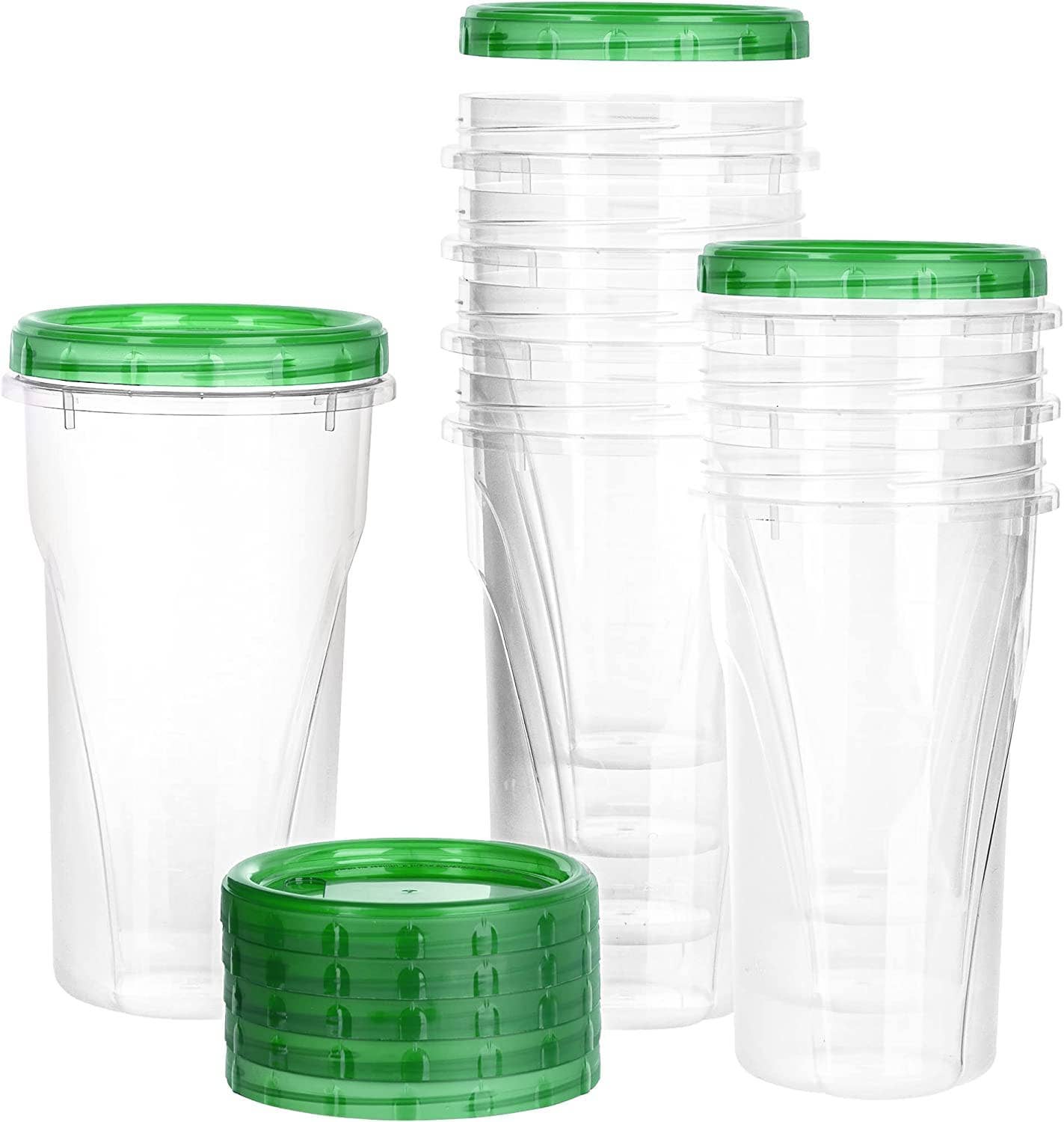 EcoQuality - Wholesale Food Storage Container - 48Oz Twist Top Deli Containers BPA Free, Reusable Airtight4