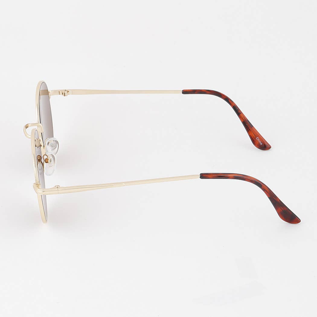 Mix Color Minimal Tinted Round Sunglasses for wholesale on Faire3