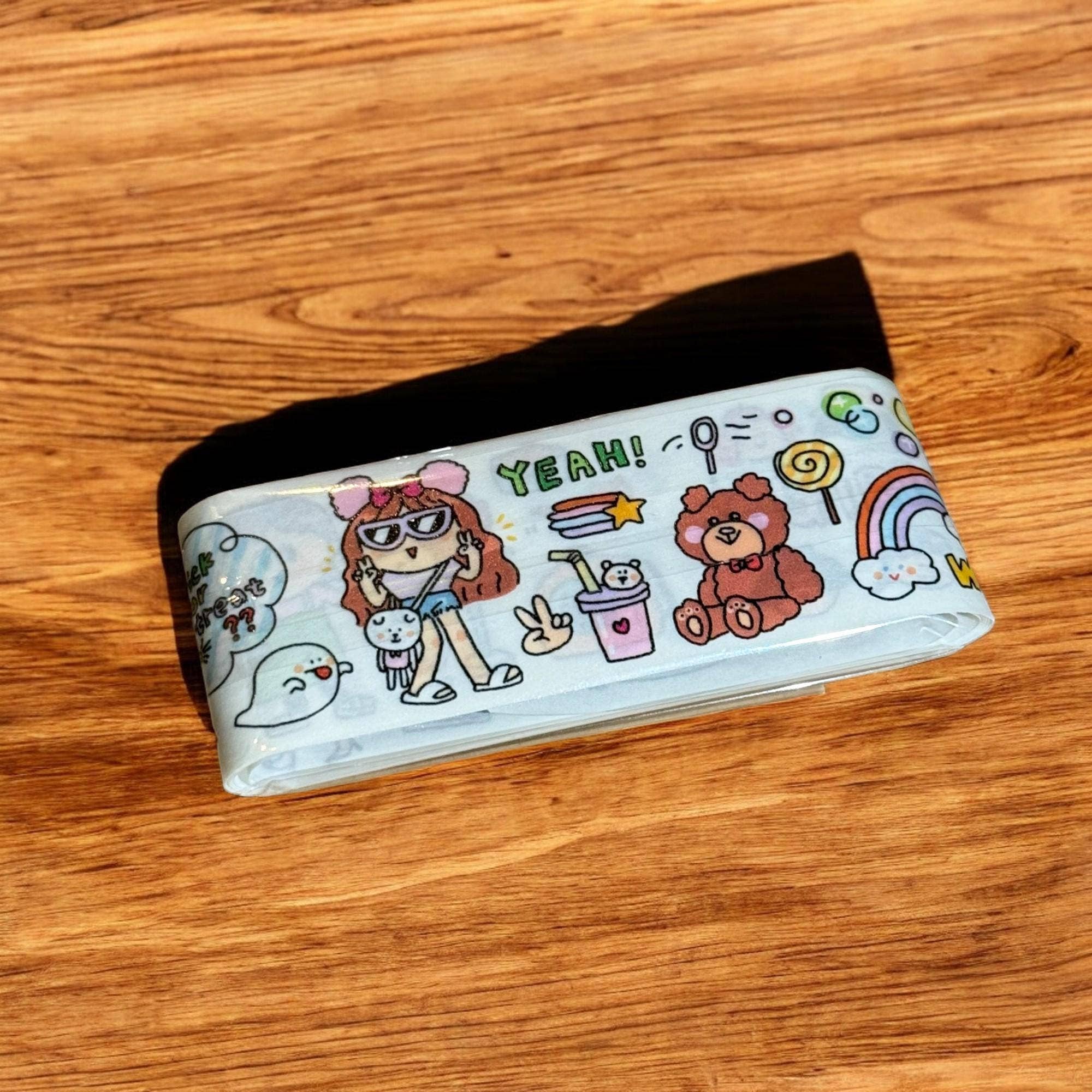 RiN! Studio US - Wholesale Washi Tape - Kawaii Washi Tape, Bullet Journaling Washi Tape, BuJo Tape, Girl Power Gift, Girl Washi Tape, Kawaii Craft Tape, Fashion Scrapbook Tape9