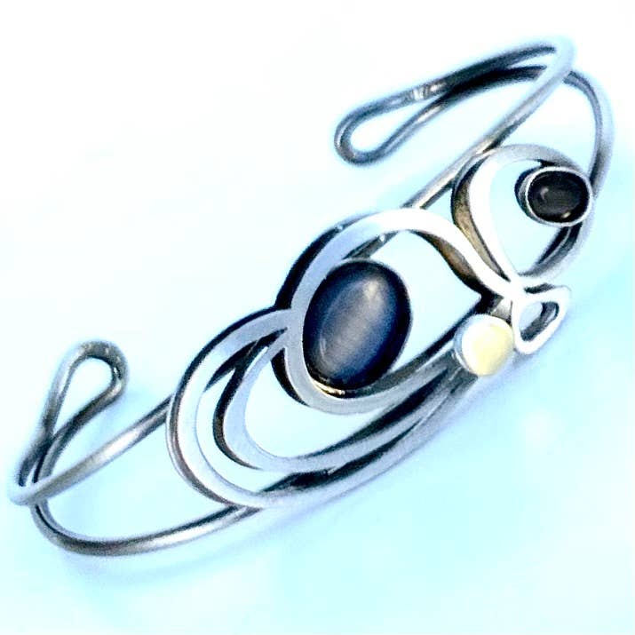 Christophe Poly / Crono Design - Vente Bracelet manchette - BRACELETS (B) - Manchette en fil en tailles 1 et 2, toutes deux ajustables17