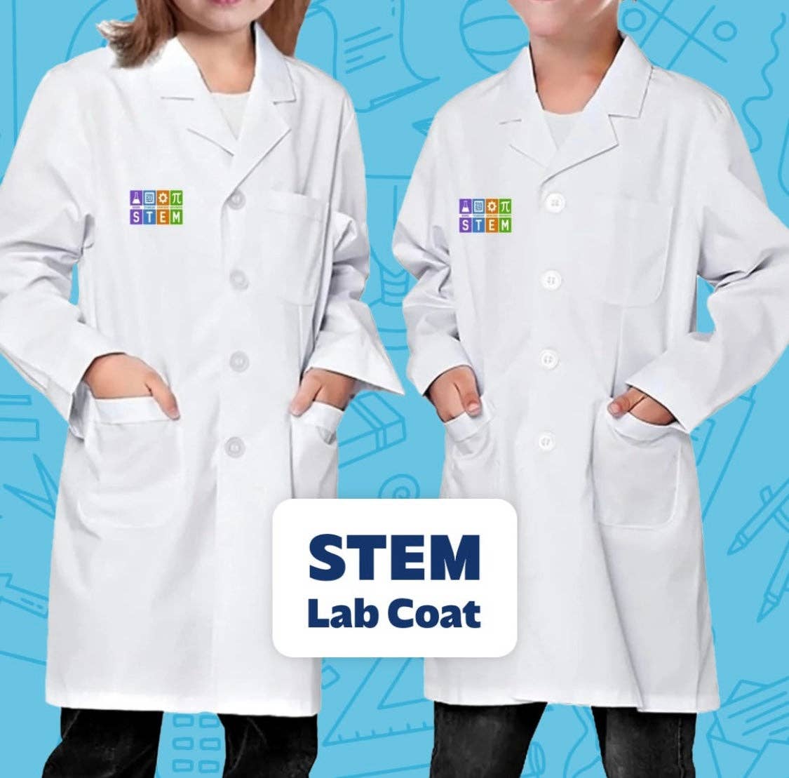 Team Genius Squad - Wholesale Toy Set - Kids - Genius STEM-STEAM Bundle – Lab Coat Wear and DIY Lamp Experiment!1