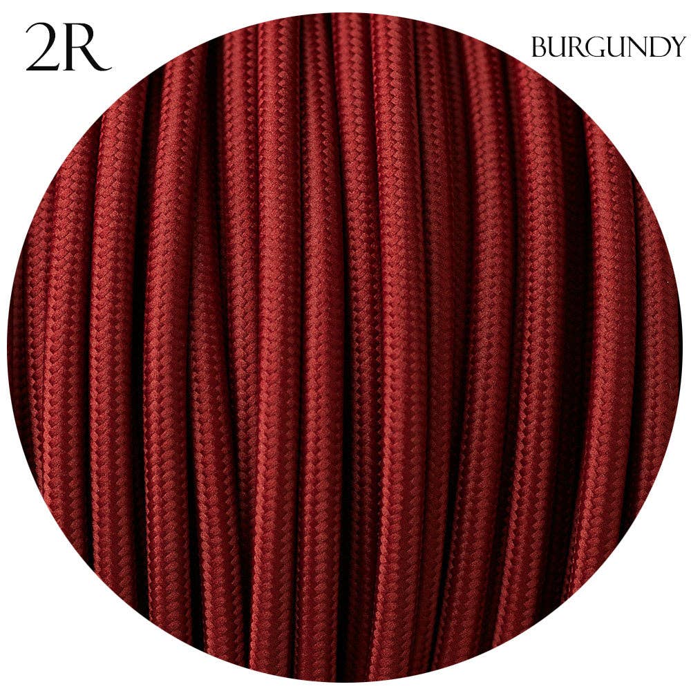 Ledsone - Wholesale Craft Supplies - 2 Core Braided Fabric Twisted and Round Cable Lighting Flex30