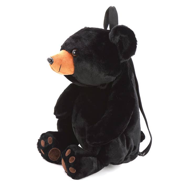 COMECO INC - Vendita all'ingrosso Zaino - Donna - Zaino in peluche Black Bear1