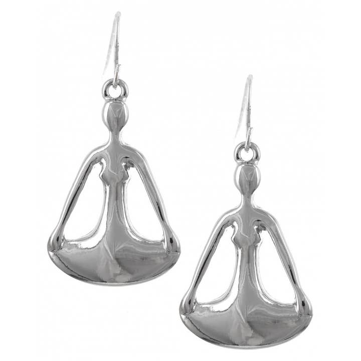 0011 PREMIERE – Großhandel Ohrhänger – FR2982 Entspannen Yoga_3 Meditation Sport Zen Buddhistische Ohrringe2