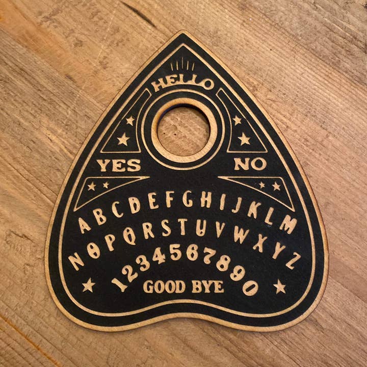 Planchette Pendulum Board for wholesale by Zen and Meow