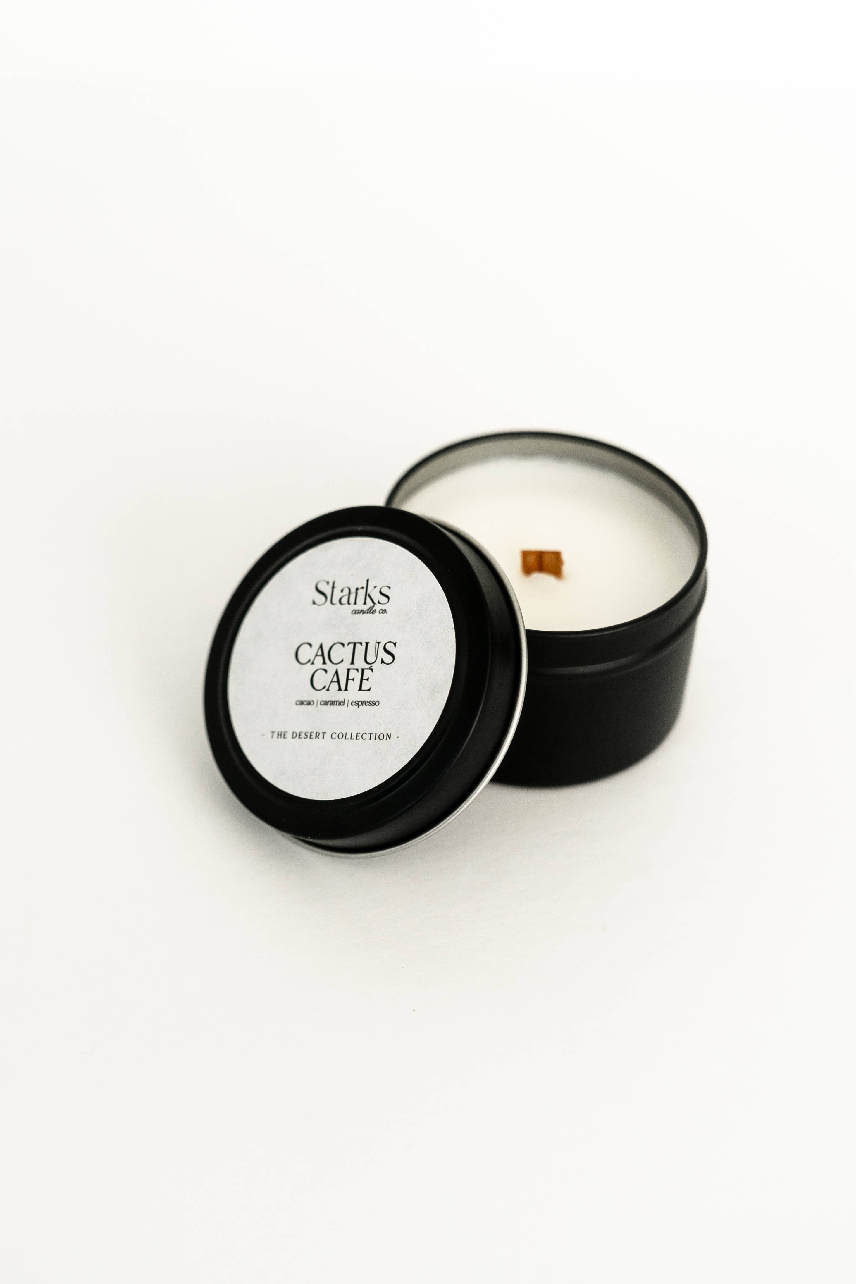 Starks candle co. - Wholesale Travel Candles - Cactus Cafe Tin Candle
