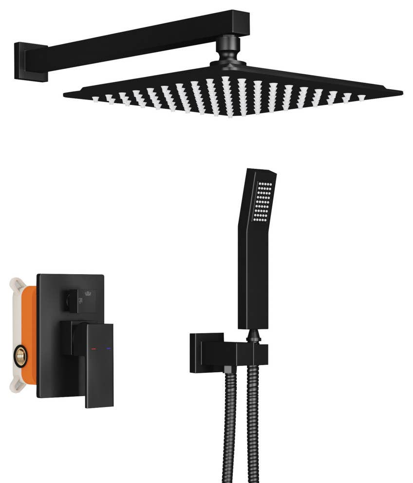 Ayna Decors - Wholesale Shower Head - Ayna Decors Modern Dual Function Rain Shower System12