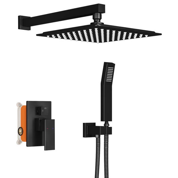 Ayna Decors - Wholesale Shower head - Ayna Decors Modern Dual Function Rain Shower System12