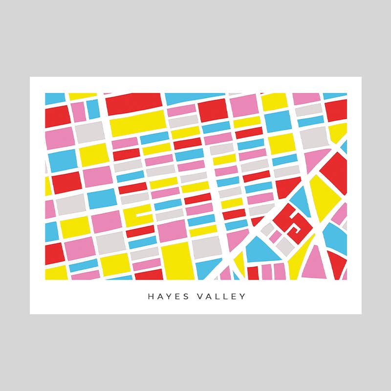 Faraway Places Paper - Wholesale Postcard Set - San Francisco Neighborhood Print Postcards - Set of 1613