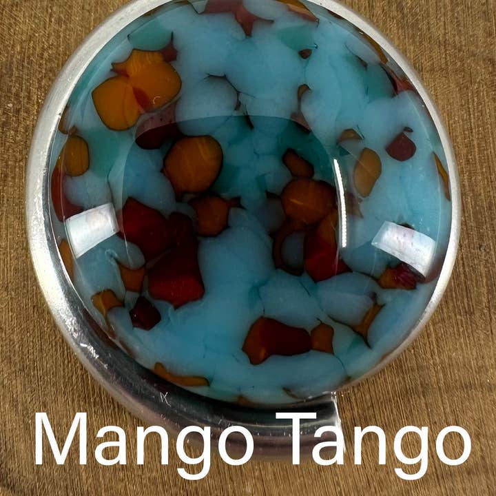 The Artist Jay - Wholesale Jewelry Set - Turtle - Fun - in Sea Foam , Mango Tango3