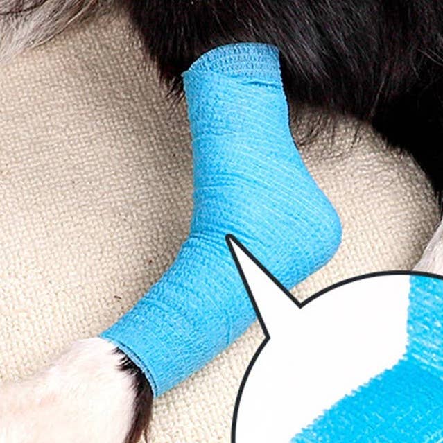 Pet Paw Wrap Bandage for Dogs, Self-Adhesive_CWMM6130 for wholesale by PAWPAWwholesale