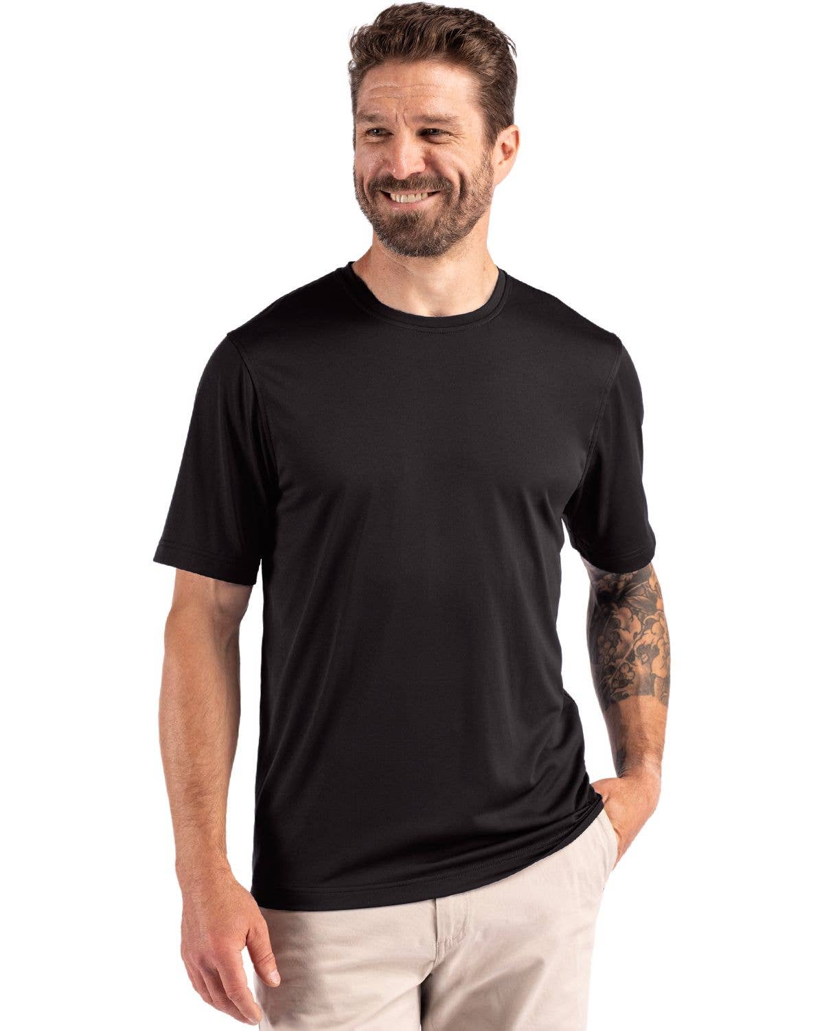Cutter & Buck - Wholesale T-Shirt - Men's - Clique Charge Active Mens Short Sleeve Tee11