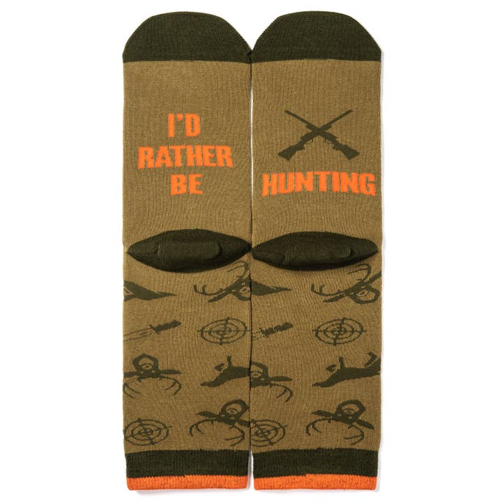 Lavley - Wholesale Socks - Unisex - I'd Rather Be Hunting Socks