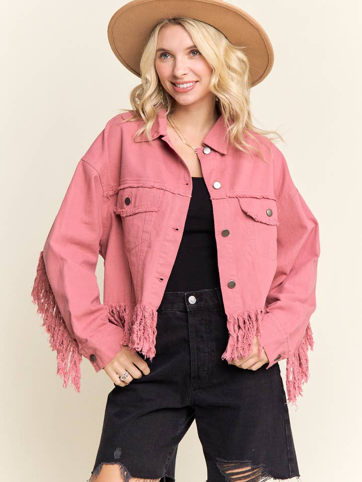 Madelyn - Wholesale Jacket - Women's - LKJ8260 - FRILLED CASUAL JACKET7