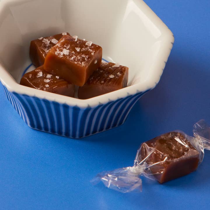 Le Bon Garcon - Caramels - Wholesale Caramel - Classic Sea Salt Caramel - 2.5lbs Bulk0