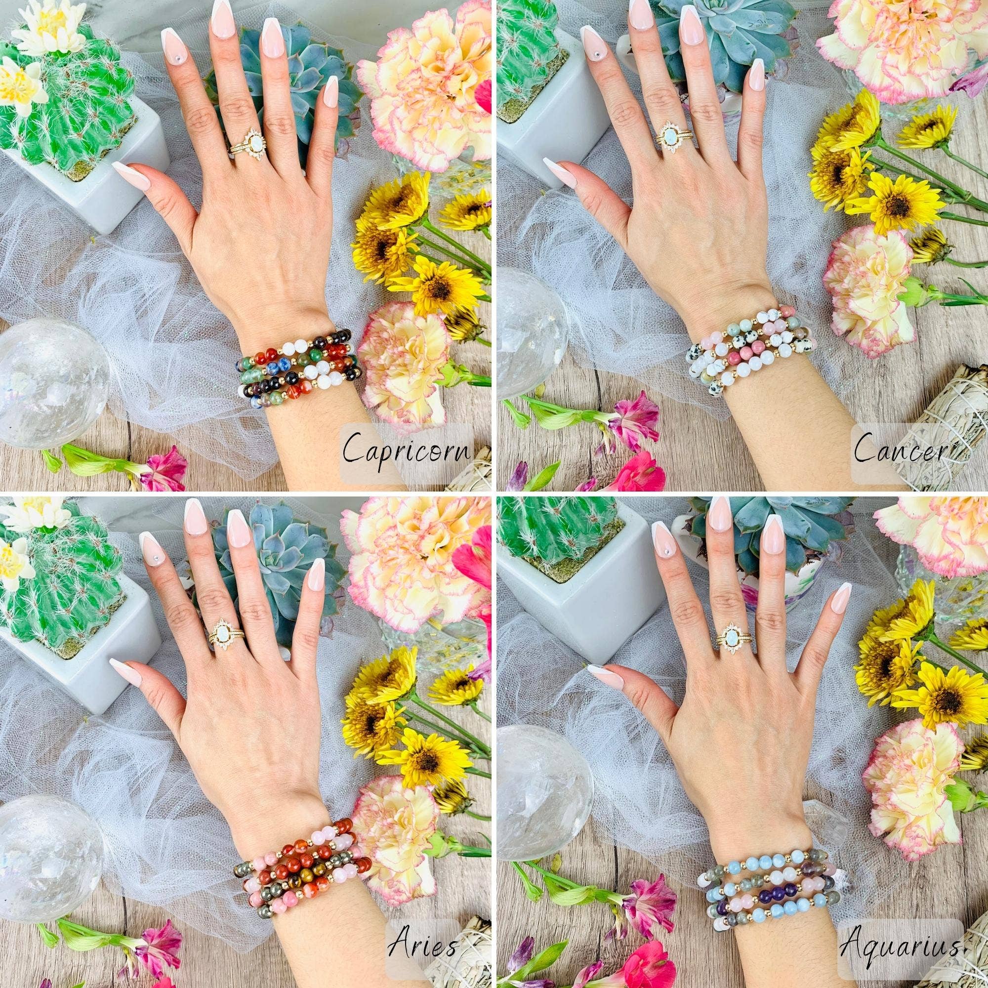 Soul Charms - Wholesale Jewelry Set - Wholesale Zodiac Crystal Bracelets Starter Set8