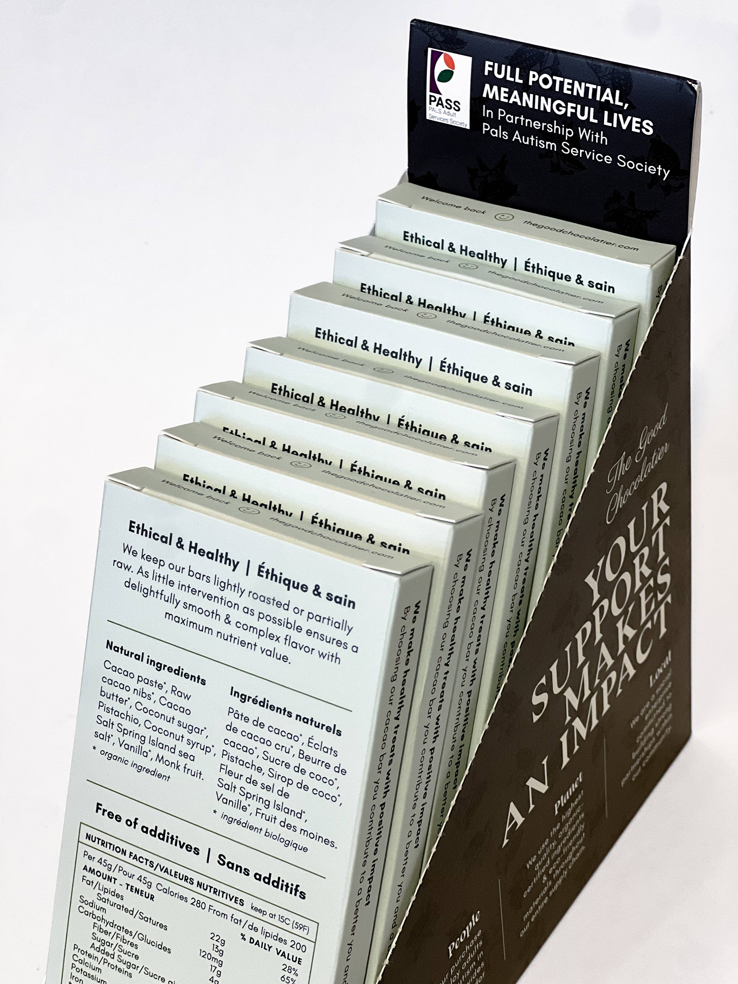 The GOOD Chocolatier – Barra de chocolate por atacado – The GOOD Chocolatier Chocolate Artesanal Pistache e Sal Marinho 75%4