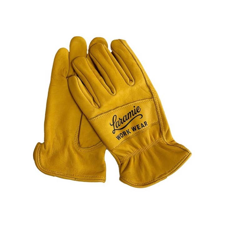 Laramie Workwear LLC - Wholesale Gloves - Unisex - laramie Leather Work Gloves2