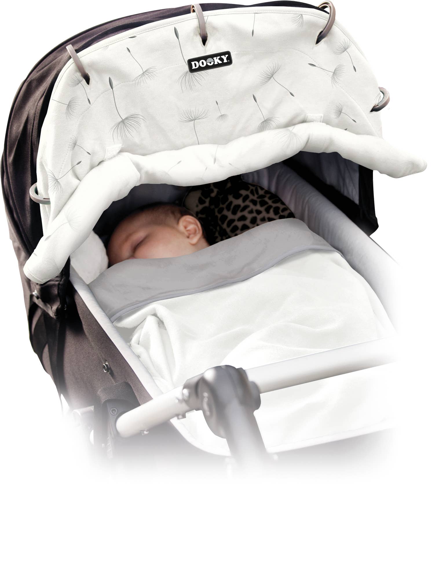 Hippychick – wholesale Pram cover/accessory – Dooky Universal Sun Shade - Dandelion4