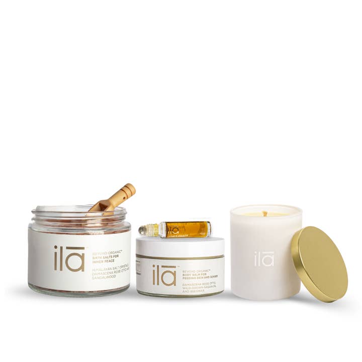 Abendliches Zurücksetzen Ritual für den Großhandel von ILA WELLNESS