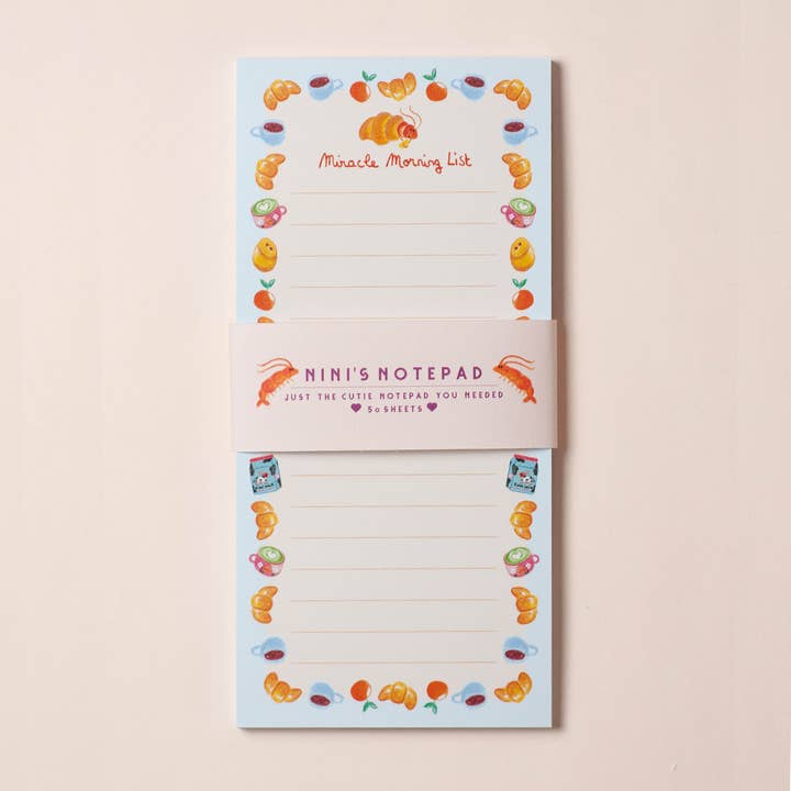 Miracle Morning Notepad for wholesale by Studio Narine