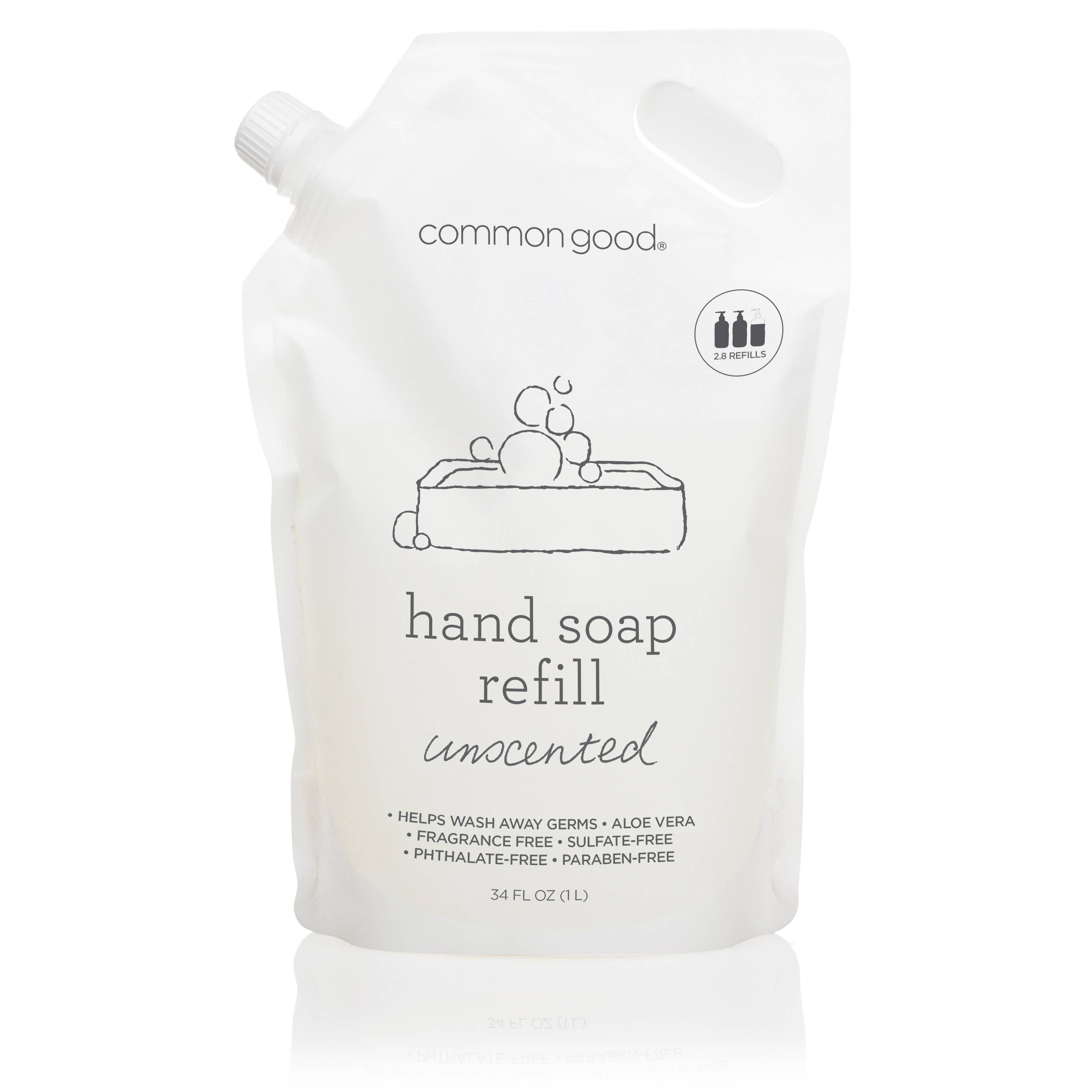 Common Good - Wholesale Hand Soap/Wash - Hand Soap Refill Pouch, 34 Fl Oz0