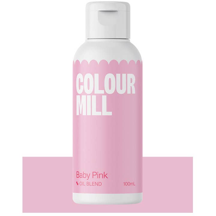 Colorante Alimentare a Base di Olio Colour Mill, 100 Millilitri, Rosa Baby per la vendita all'ingrosso da parte di Cake Supply Imports