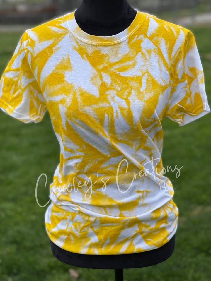Yellow Air Brushed Blank for wholesale by Crowley's Creations, LLC