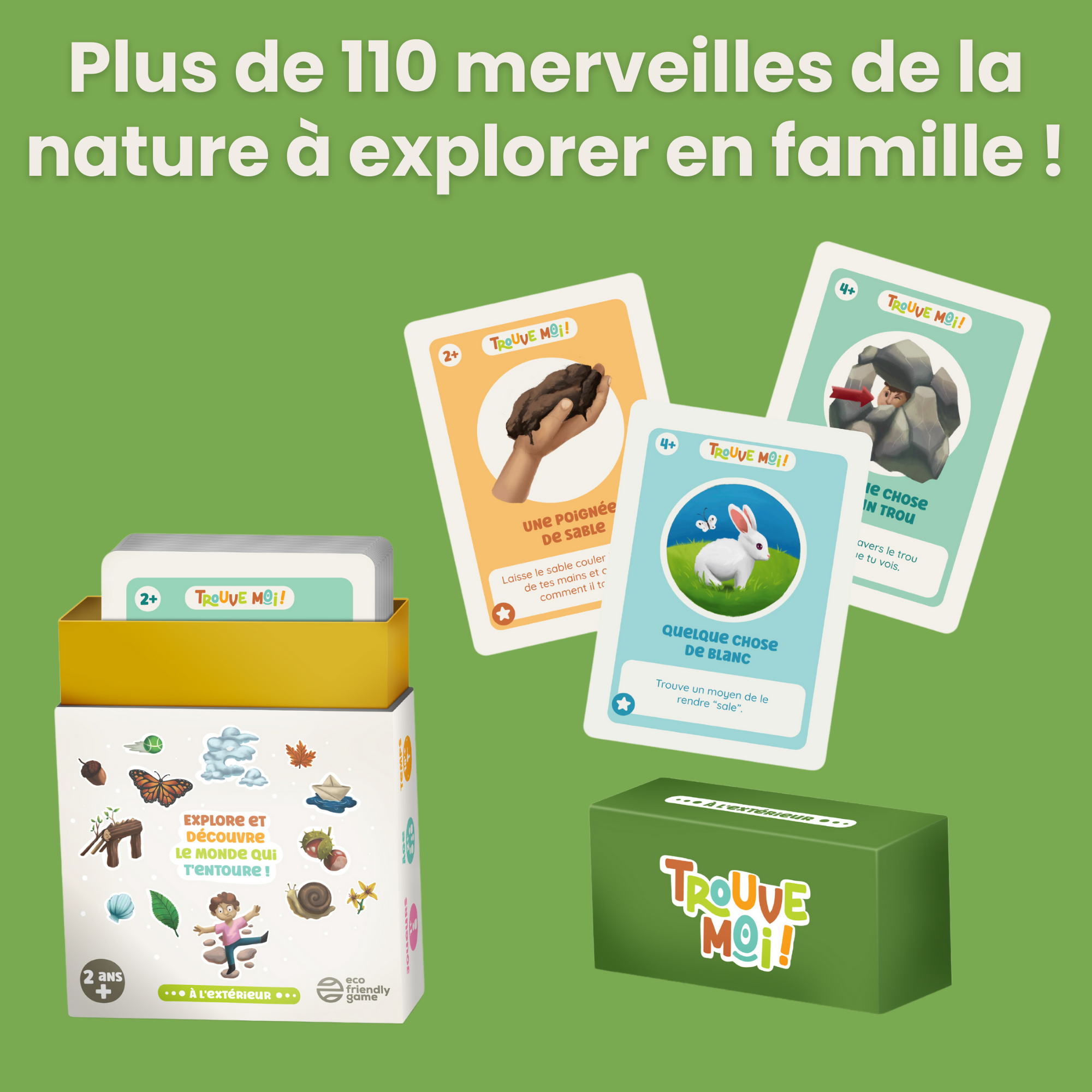 Oh Happy Games - Jeux de société - Wholesale Learning Cards - Kids & Baby - Find Me! The Educational and Fun Card Game Approved by Parents - Outdoors - For Children Aged 2 to 6 Years3