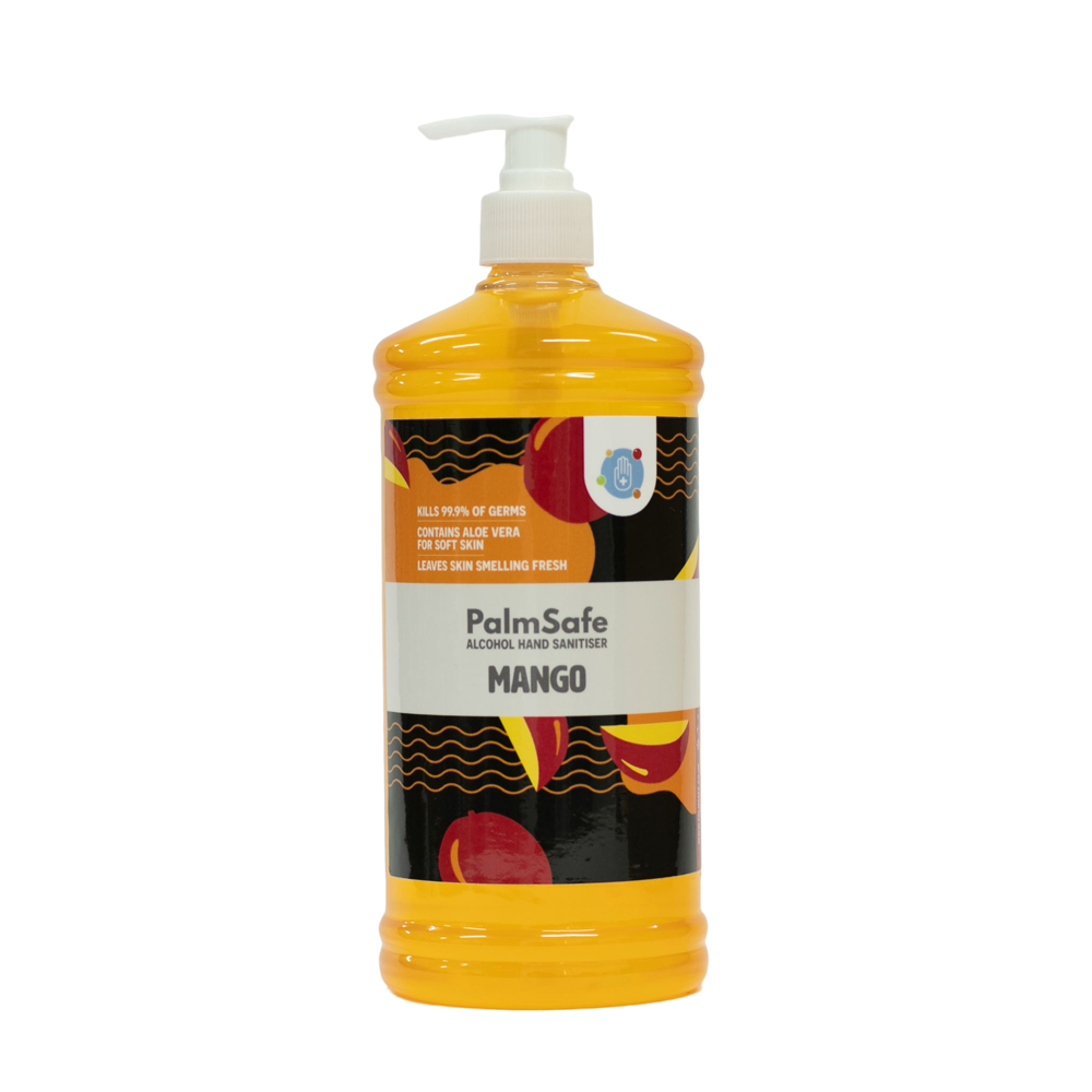 Palm Safe - Wholesale Hand Sanitizer - One Litre Pump Bottles of Premium Hand Sanitiser14